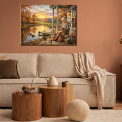 Golden Hour Stitching Jigsaw Puzzle 1000 Pieces