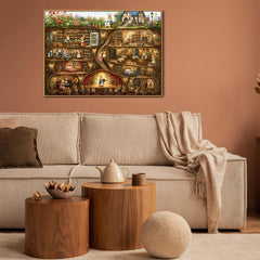 Bunny Burrow Village Jigsaw Puzzle 1000 Pieces