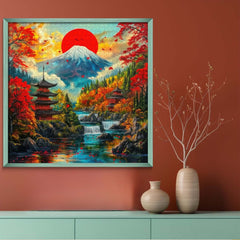 Fujis strahlende Schönheit Puzzle 1000 Teile