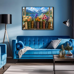Blossom Book Vases Jigsaw Puzzle 1000 Pieces