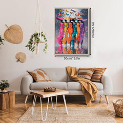 Puzzle Papillon et Muse 1000 pièces