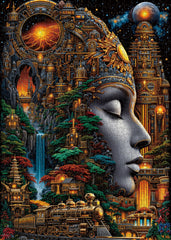 Dreamscape City Jigsaw Puzzle 1000 Pieces