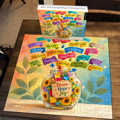 Jar of Hopeful Dreams Jigsaw Puzzle 1000 Pieces