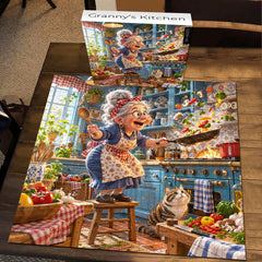Granny’s Kitchen Jigsaw Puzzle 1000 Pieces