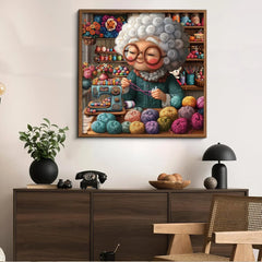 Piezoni 1000 dei puzzle a maglieria della nonna 1000 pezzi