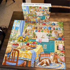 Sunny Kitchen Jigsaw Puzzle 1000 Pieces