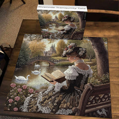 Riverside Tranquility Tale Jigsaw Puzzle 1000 Piezas