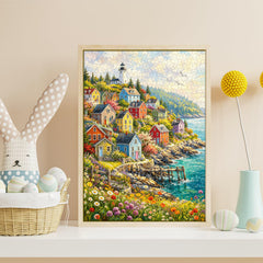 Sea Isle Town Jigsaw Puzzle 1000 Pieces