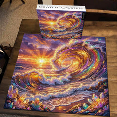 Puzzle L'alba dei cristalli 1000 pezzi