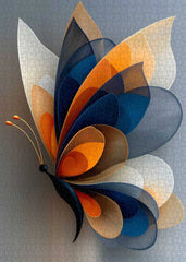 Abstract Butterfly Jigsaw Puzzle 1000 Pieces