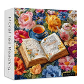 Floral Tea Reading Jigsaw Puzzle 1000 Pieces
