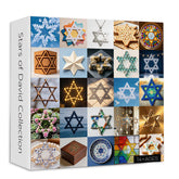 Davidsterne-Sammlung Puzzle 1000 Teile