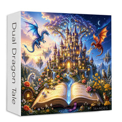 Dual Dragon Tale Jigsaw Puzzle 1000 Pieces