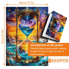 Cosmic Hourglass Jigsaw Puzzle 1000 Pieces