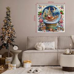 Christmas Crystal Ball Jigsaw Puzzle 1000 Pieces