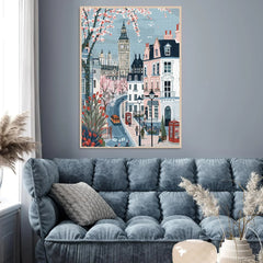 Spring Scene in London Jigsaw Puzzle 1000 Pieces