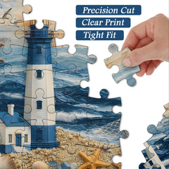 Puzzle Faro e Mare 1000 Pezzi
