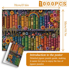 Puzzle da scaffale botanico 1000 pezzi