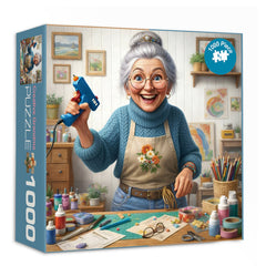 Puzzle créatif grand-mère 1000 pièces