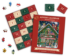 Calendario per il calendario dell'avvento di Natale puzzle 1000 pezzi