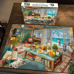 Beach Cottage Jigsaw Puzzle 1000 Pieces