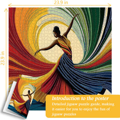 Dancing Girl Puzzle 1000 pièces 1000 pièces
