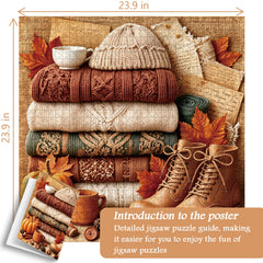Herbst-Stillleben-Puzzle 1000 Teile