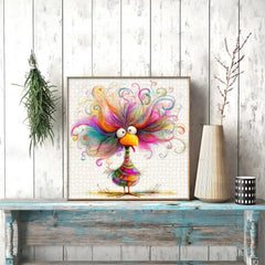 Exploding Bird Jigsaw Puzzle 1000 Pieces