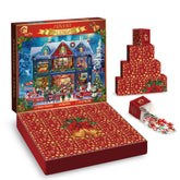 Festivo Winter Estate Advent Calendar Jigsaw Puzzle 1000 Piezas