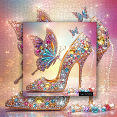 Puzzle Aurora con tacco a farfalla, 1000 pezzi
