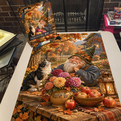 Old Friends in Autumn Jigsaw Puzzle 1000 Pieces