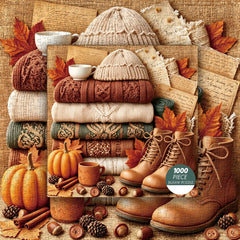 Herbst-Stillleben-Puzzle 1000 Teile