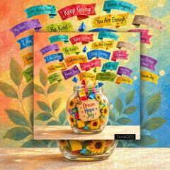Jar of Hopeful Dreams Jigsaw Puzzle 1000 Pieces
