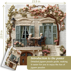 Rompecabezas de ocio por la tarde, 1000 piezas