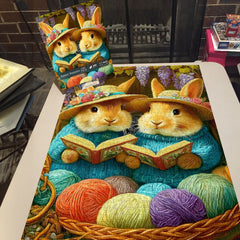 Lustiges Hasen-Puzzle 1000 Teile