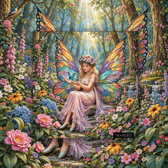 Winged Blossom Fairy Jigsaw Puzzle 1000 Pieces