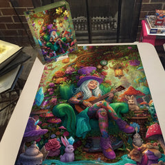 Guitar Girl Jigsaw Puzzle 1000 Pieces