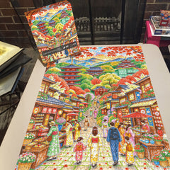 Maple Street Festival Jigsaw Puzzle 1000 Pieces
