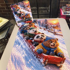 The Bear Sled Crew Jigsaw Puzzle 1000 Pieces