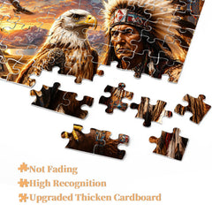 Tribal Spirit Eagle Jigsaw Puzzle 1000 Pieces