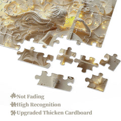 Puzzle di carta con melodia di farfalle, 1000 pezzi