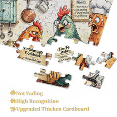 Cluck Cookery Jigsaw Puzzle 1000 Pieces