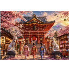 Japanese Sanctuary Jigsaw Puzzle 1000 Pieces
