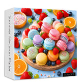 Summer Macaron Platter Jigsaw Puzzle 1000 Pieces