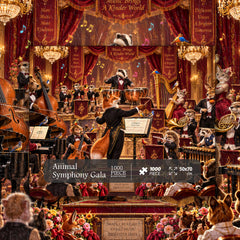 Animal Symphony Gala Jigsaw Puzzle 1000 Pieces