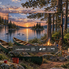 Lakeside Glow Jigsaw Puzzle 1000 Pieces