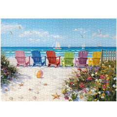 Puzzle sulla brezza costiera, 1000 pezzi