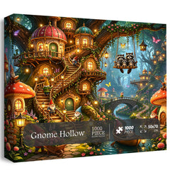 Gnome Hollow Jigsaw Puzzle 1000 Pieces