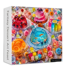 Fantasy Dessert Art Feast Jigsaw Puzzle 1000 Pieces