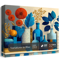 Variations de Blue Jigsaw Puzzle 1000 PiĂšces